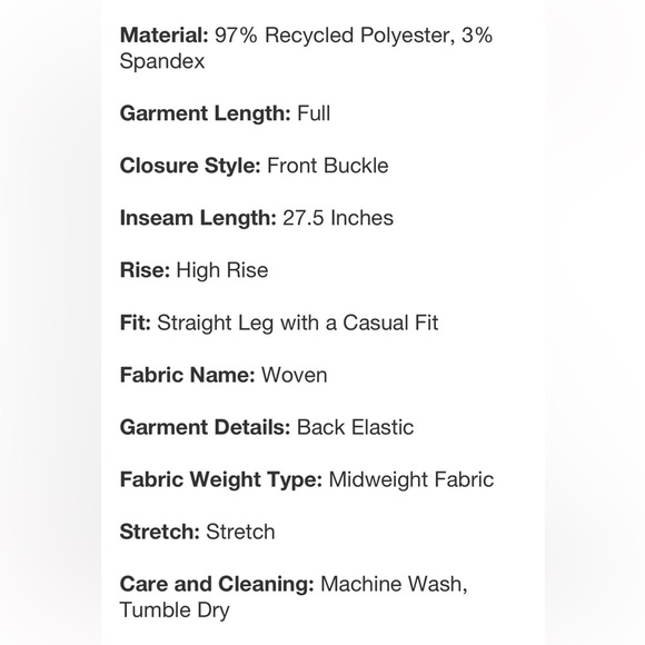 High-Rise Satin Side Striped Straight Trousers A New Day Black new 🆕 - Picture 5 of 5